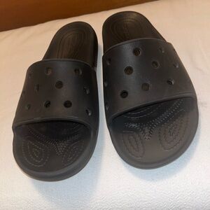 CROCS, Black, Size 11 (Worn by Men or Women)